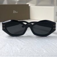 Dior 2023 дамски слънчеви 2 цвята черни прозрачни , снимка 3 - Слънчеви и диоптрични очила - 40474436