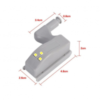 LED осветление за монтиране върху панта на шкаф и други мебели - код 2114, снимка 3 - Други - 36302683