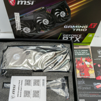 MSI RTX 3090 Gaming X Trio 24GB GDDR6X, снимка 3 - Видеокарти - 36209259