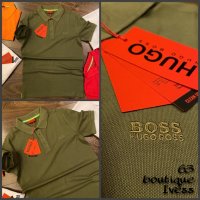 Hugo Boss мъжка тениска с яка 13 цвята , снимка 2 - Тениски - 35740872