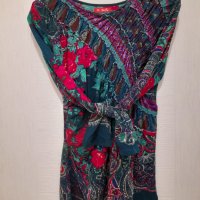 Многоцветна блуза, снимка 5 - Блузи с дълъг ръкав и пуловери - 42182570
