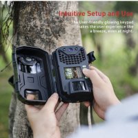 Victure ловна камера със сензор за движение, HC300, 20 MP, Full HD, 1080P, нощно виждане, водоустойч, снимка 3 - Камери - 41959351