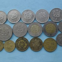 Лот монети Мароко, снимка 1 - Нумизматика и бонистика - 41472223