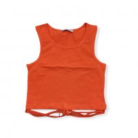Топ NK в оранжево , снимка 2 - Детски тениски и потници - 35898225