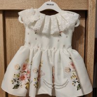 Бебешка рокля с флорален принт - JUNONA, снимка 9 - Бебешки рокли - 40419887