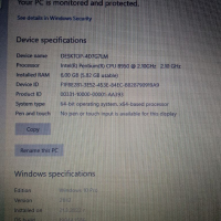 Acer Aspire E1-571G HDD 640gb,Ram 6gb, Intel Pentium B950., снимка 5 - Лаптопи за дома - 36475675