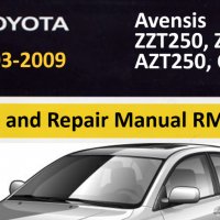 Toyota Avensis 2003-09 Ръководство(Англ.език) за сервизен ремонт (на CD), снимка 1 - Специализирана литература - 35971707