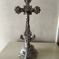 стар кръст,разпятие, снимка 1 - Антикварни и старинни предмети - 41562675