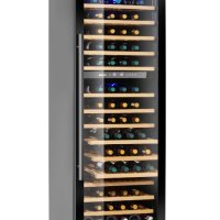 Охладител за вино - 2 зони, 160 бутилки, от 5 до 22˚C, снимка 4 - Хладилни витрини и фризери - 41437298
