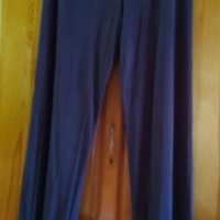 Сиво-черен фин панталон от еластичен тюл, XL/2XL, снимка 1 - Панталони - 41982494