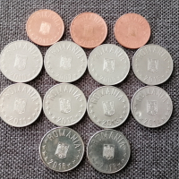 ❤️ ⭐ Лот монети Румъния 13 броя различни години ⭐ ❤️, снимка 2 - Нумизматика и бонистика - 36253324