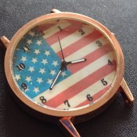 Много красив дамски часовник с Американския флаг перфектен 38015, снимка 7 - Дамски - 40754142