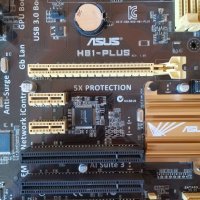 Дънна платка H81 Asus H81-PLUS Socket 1150, снимка 2 - Дънни платки - 24310094