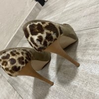 Обувки естествена кожа, снимка 3 - Дамски обувки на ток - 41429578