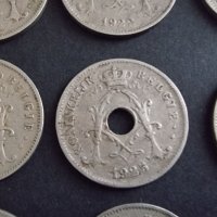 Монети . Белгия. 10 цента. От 1921 до 1929 година включително. Една добра колекция., снимка 8 - Нумизматика и бонистика - 40992809