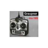 продавам дистанционо MX-16S GRAUPNER COMPUTERSYSTEM 35/35B MHZ, снимка 3 - Дронове и аксесоари - 41579825