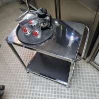 Професионална количка от неръждаема стомана, снимка 1 - Обзавеждане на кухня - 35709469