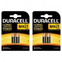 2 x Duracell MN21 специална алкална батерия 12 V дълготрайни батерии, снимка 2 - Батерии, зарядни - 36076514