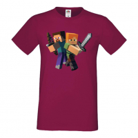Мъжка тениска Minecraft 6,Minecraft,Игра,Забавление,подарък,Изненада,Рожден Ден., снимка 6 - Тениски - 36495248