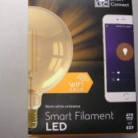 Интериорна лампа - FILAMENT винтидж WIFI, снимка 1 - Лед осветление - 34296355