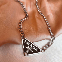 Прада Гердан Prada Necklace Колие, снимка 1 - Колиета, медальони, синджири - 35708967