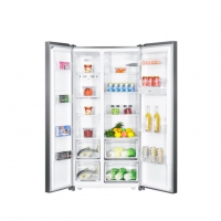 Хладилник с фризер Finlux SBS-959 , 529 l, F , No Frost , Инокс, снимка 2 - Хладилници - 36083091