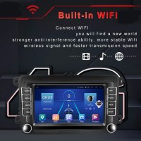 7" 2-DIN мултимедия с Android 13 за Volkswagen-SEAT-Skoda. RDS, 64GB ROM , RAM 2GB DDR3_32, снимка 12 - Аксесоари и консумативи - 41463156