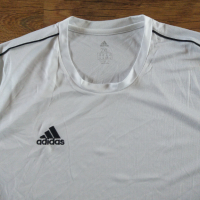 Adidas Core 18 Tee M - страхотна мъжка тениска 2ХЛ КАТО НОВА, снимка 3 - Тениски - 36288308
