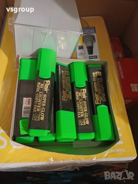 Зелени маркери, снимка 1