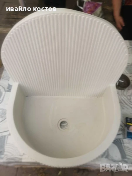 Мивка от иновативна бетонова смес, снимка 1