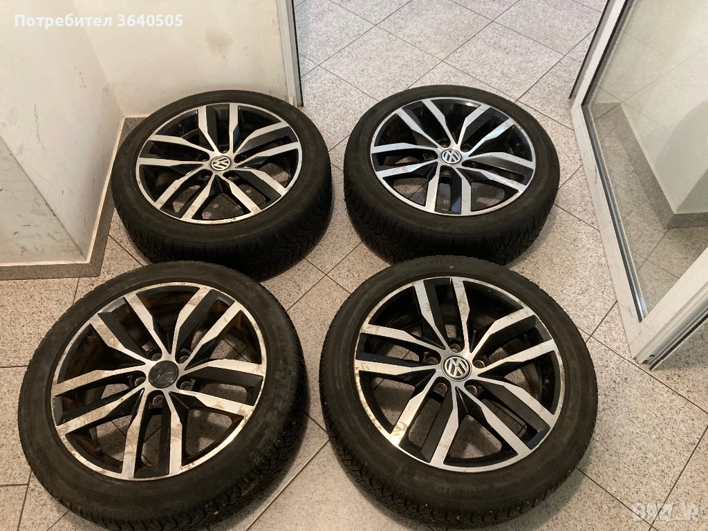 VW GOLF VII 7 5G 13- ДЖАНТИ MADRID 7x17 ET 49 5G0601025BT, снимка 1
