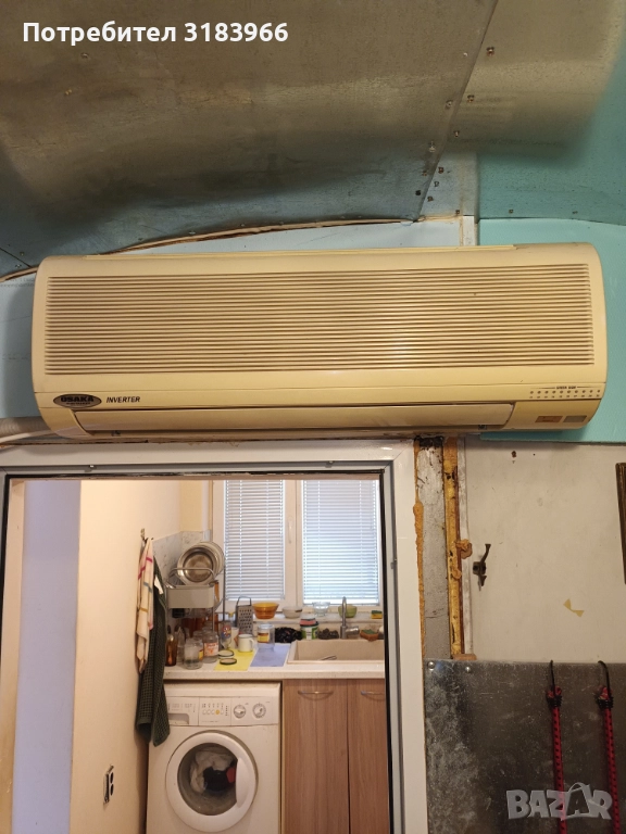 климатик Осака инвертор вътрешно тяло , снимка 1