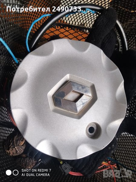 Капак за оригинална алуминиева джанта renault, снимка 1