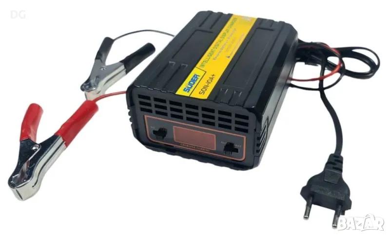 Зарядно за акумулатор 6V-12V 10Amp+, снимка 1