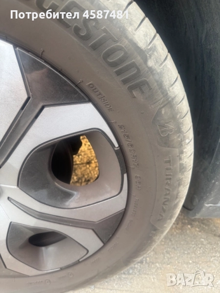 Летни гуми Бриджстоун 215/60/17, снимка 1