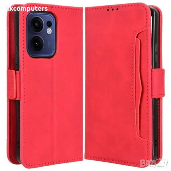 Oppo Reno13 5G Multiple Card Slots /Magnetic Wallet Калъф и Протектор, снимка 1