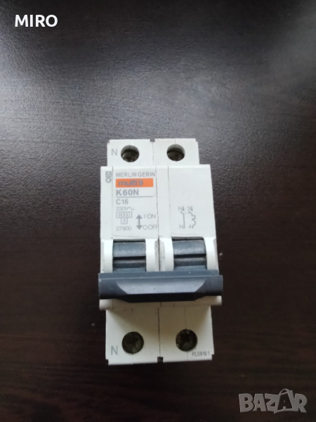  Прекъсвач MERLIN GERIN, Multi 9 K60N C16 16 AMP, снимка 1