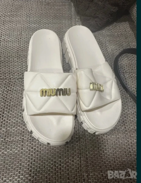 miu miu дамски чехли, снимка 1