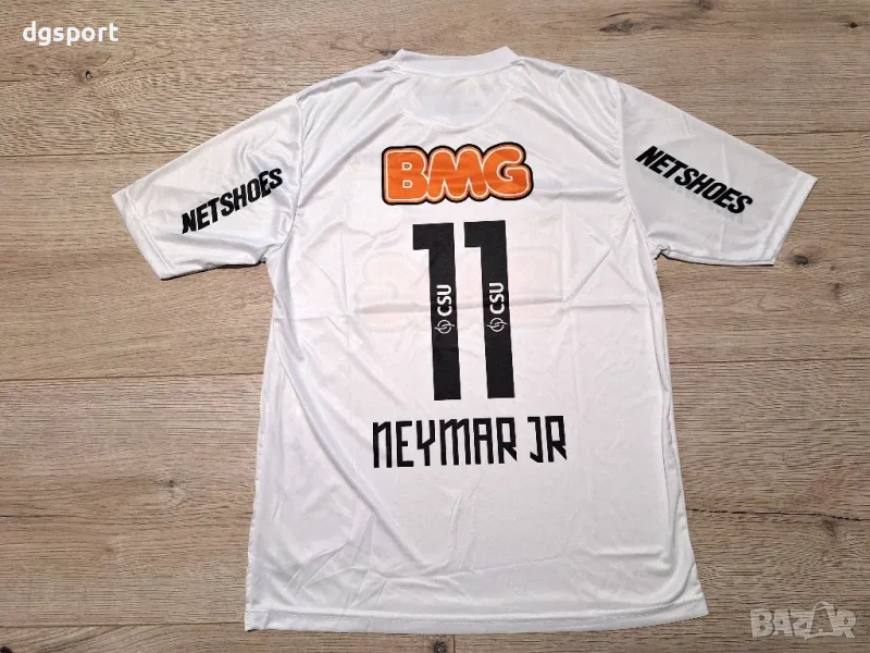 Футболна фланелка на Неймар Сантос ретро модел!!!, снимка 1
