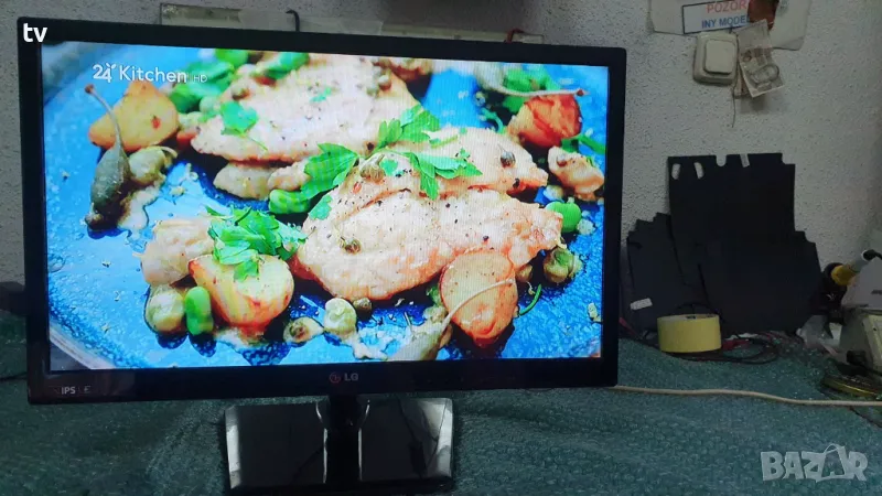 ПРОМО!!! LG 22 инча LED лед телевизор + монитор с нова подсветка!, снимка 1