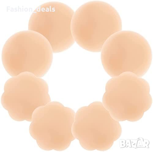 Нови силиконови капачки за зърна за жени Многократна употреба Жени, снимка 1