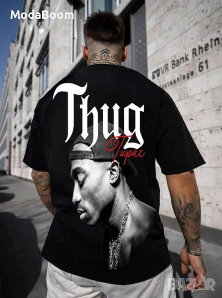 Мъжки памучни овърсайз тениски , снимка 1