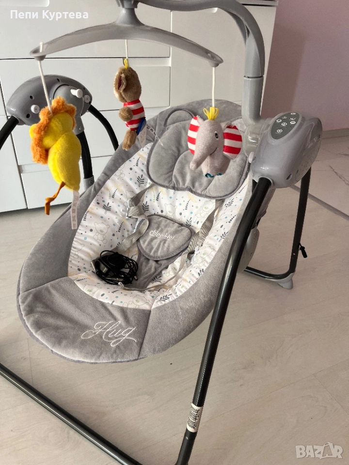 Електрическа люлка шезлонг, снимка 1