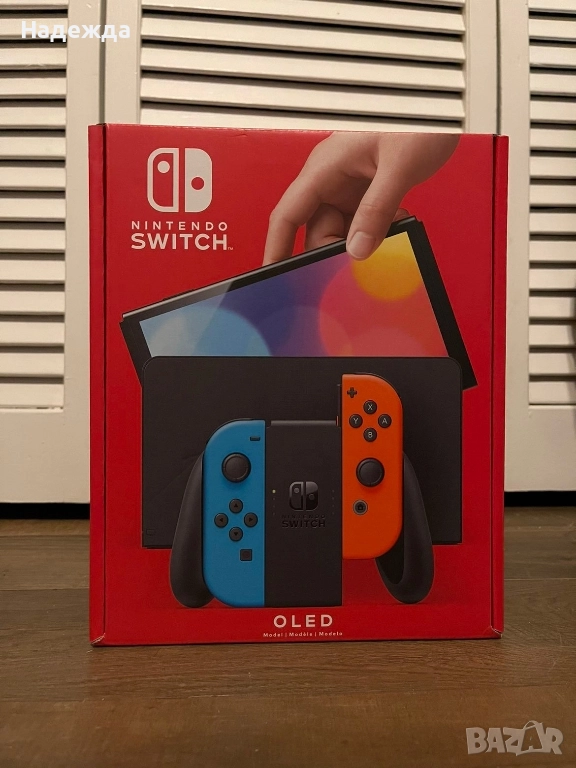 Nintendo Switch OLED-много добро състояние, снимка 1