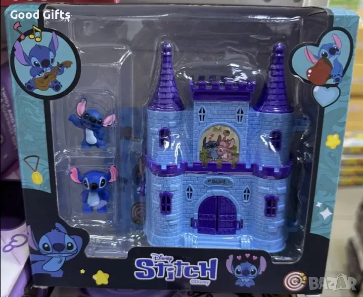 Замък с фигурки и аксесоари на Лило и Стич, Lilo & Stitch, снимка 1