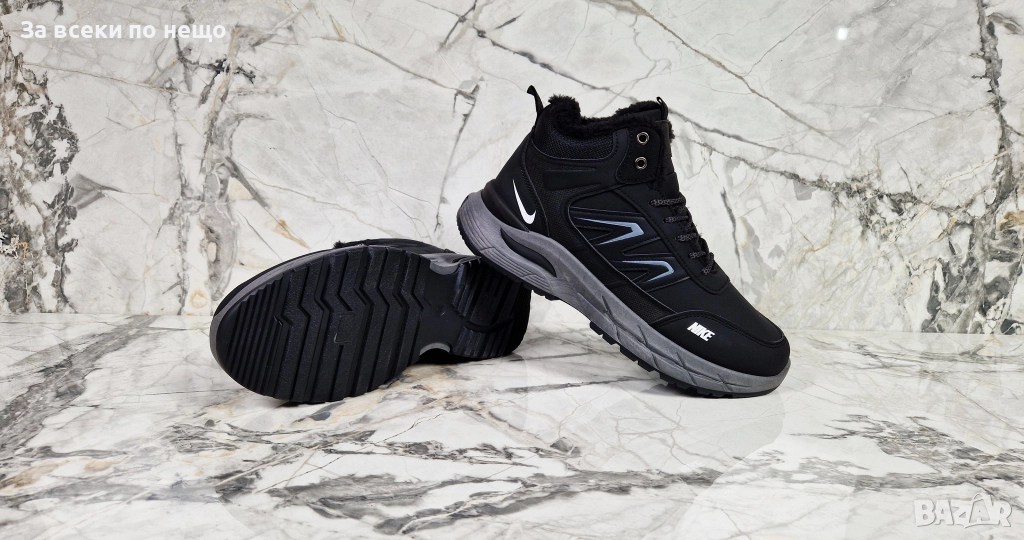 Nike Мъжки Зимни Кубинки С Топла Дебела Вата Найк - Налични Различни Цветове Код P1710, снимка 1