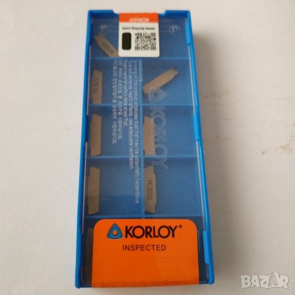 Стругарски пластини KORLOY MGMN200-G Carbide Inserts Blades - 10 броя, снимка 1