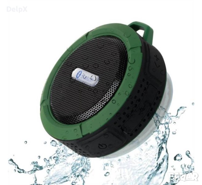 Преносима активна тонколона C6, Li-ion, блутууд, MP3, USB, SD, 5W, снимка 1