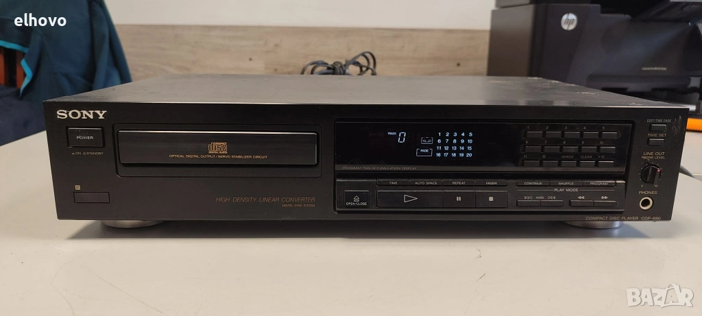 CD player Sony CDP-690, снимка 1