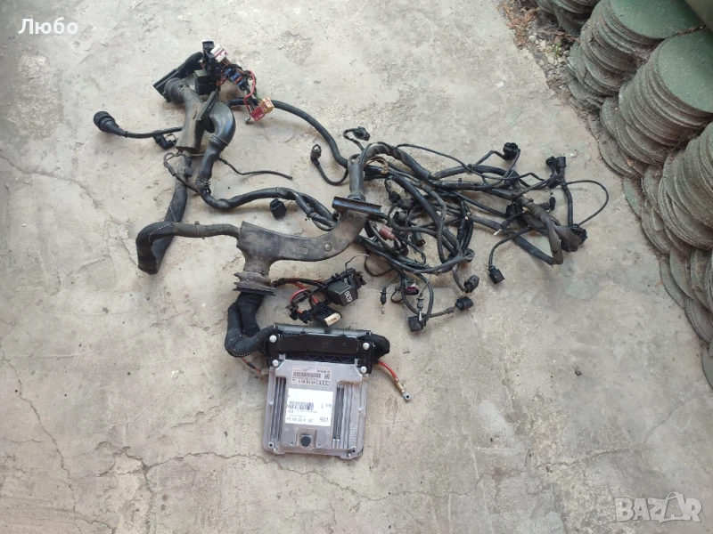 Mоторна инсталация за ляв волан автомат 2.7тди 180кс Ауди А6 ц6 4ф Audi A6 c6 4f 2.7tdi BPP, снимка 1